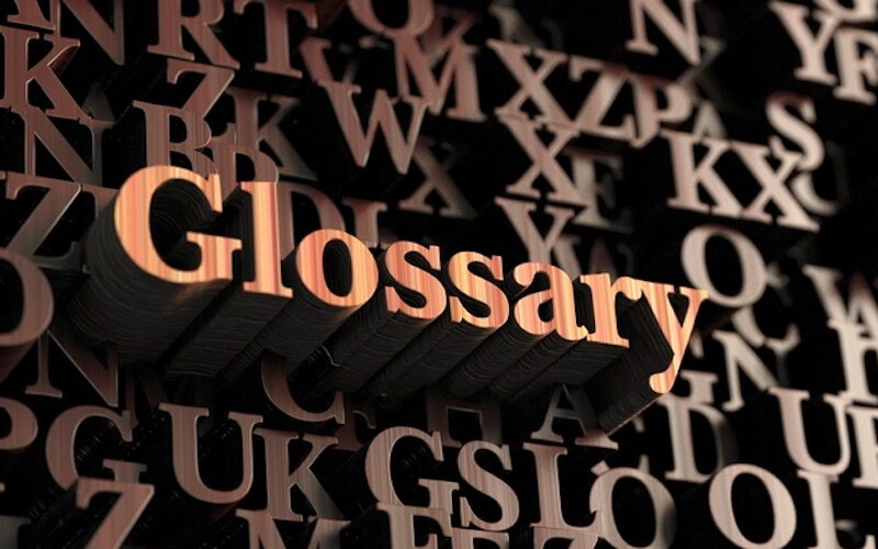 Did you know we have an interactive glossary?
