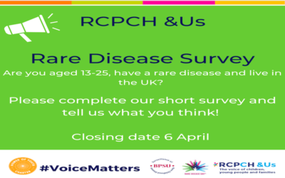 RCPCH &Us Rare Disease Survey.